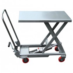 BAL100 - Table élévatrice manuelle aluminium